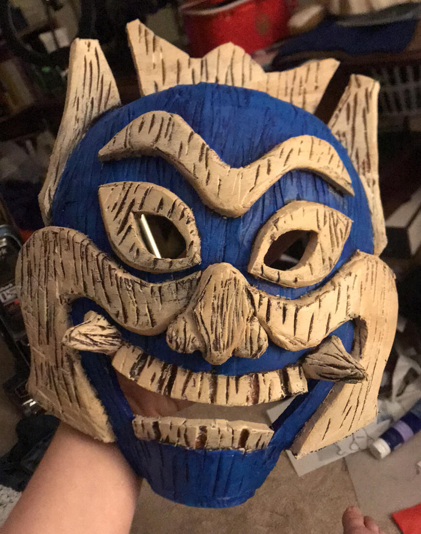 Blue Spirit Cosplay Mask (ATLA)