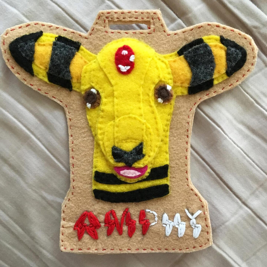 Amphy the Ampharos Custom Badge